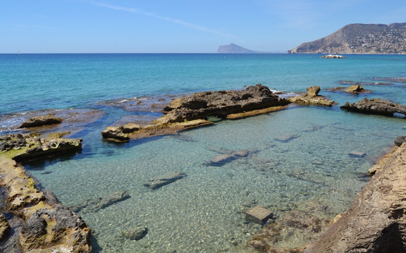 Baños de la Reina en Calpe