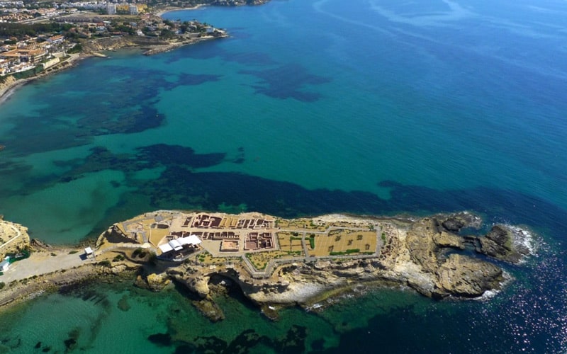 Yacimiento arqueológico de Illeta dels Banyets