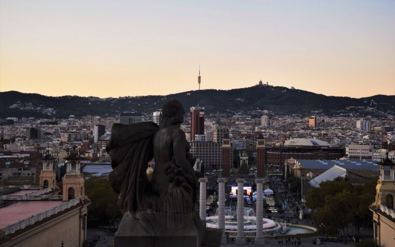 Barcelona from Montjuic
