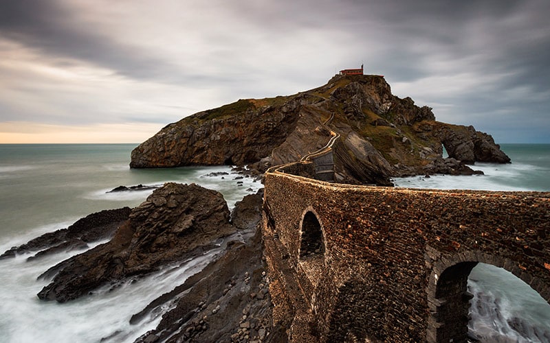Gaztelugatxe winter