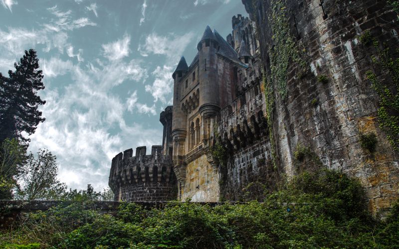 Front of the Butrón Castle