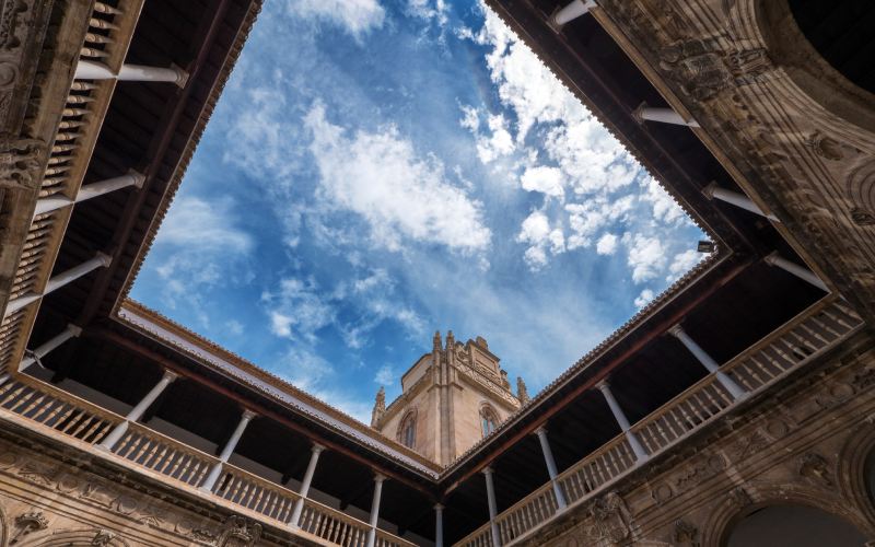 courtyard of the Marbles