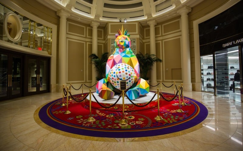 Okuda's sculpture