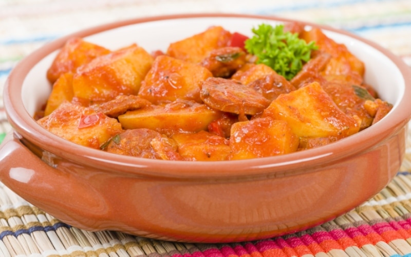 Rioja-style potatoes