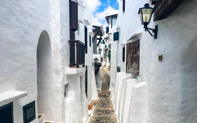 Binibeca Vell menorca