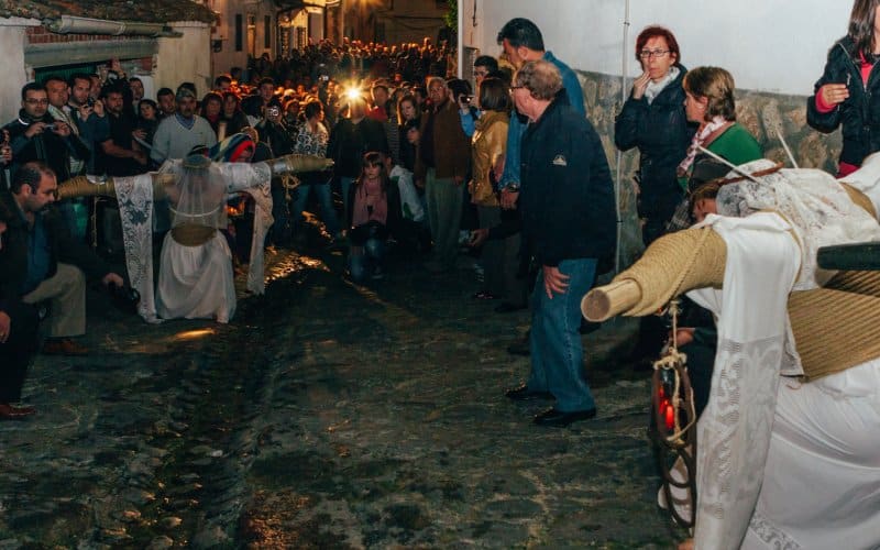 Procession of los Empalados in Caceres