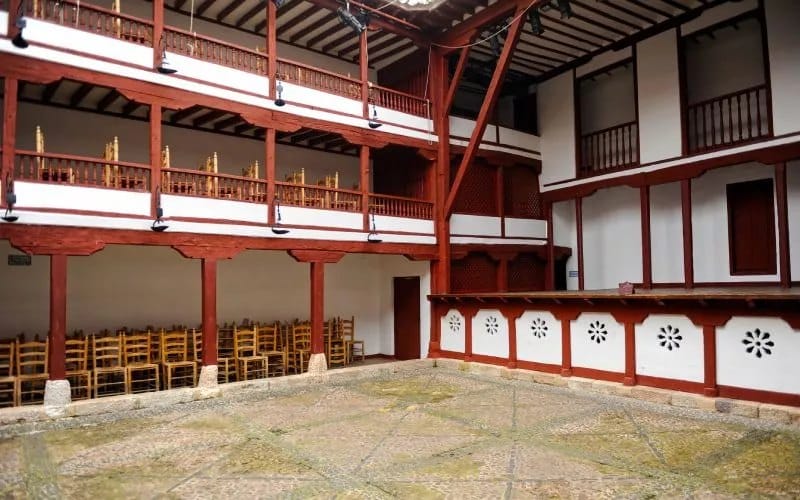 A traditional Spanish theatre from the inside