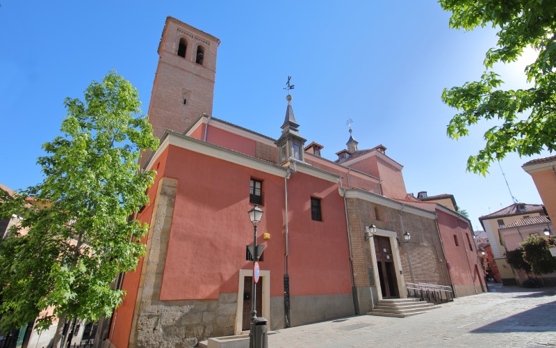 A pink church