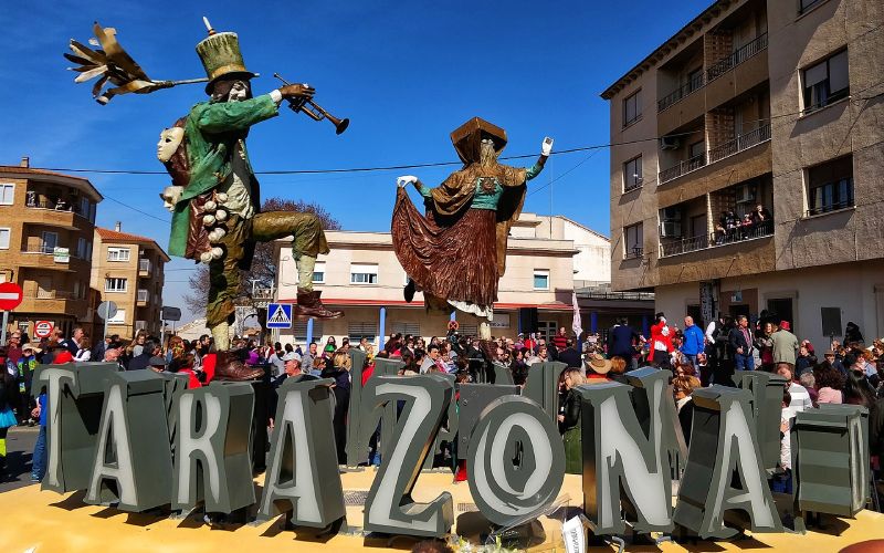 People celebrating the carnival