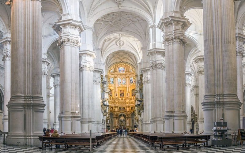 Interior of the Cathedral of Granada