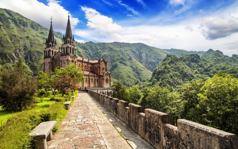 Covadonga’s basilica