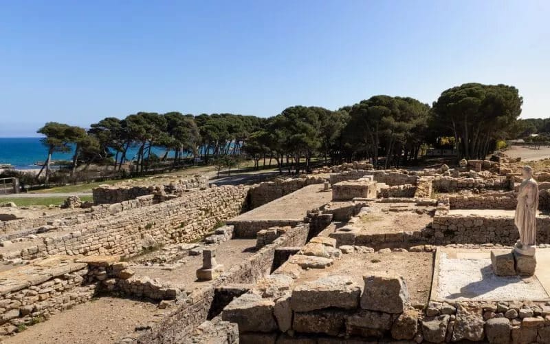 The ruins at Empúries