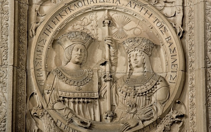 Relieve de los Reyes Católicos