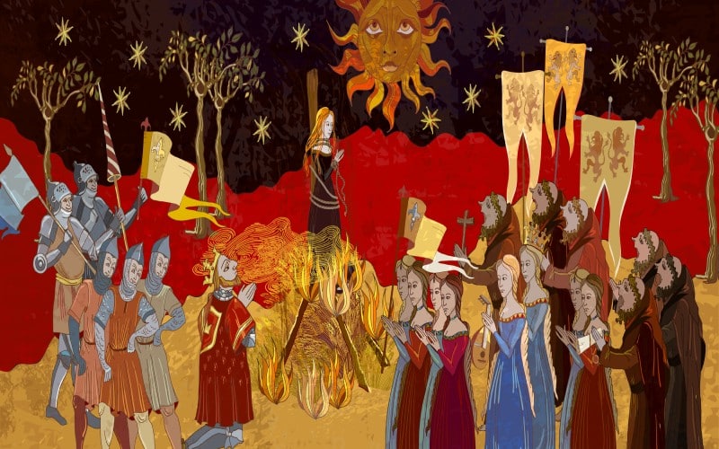 Pintura de la Inquisición