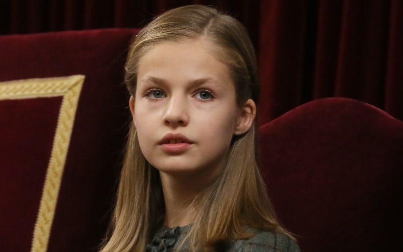 Princess Leonor in December 2018