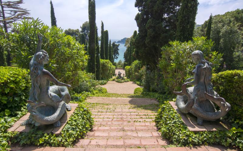 The gardens of Santa Clotilde in Lloret de Mar