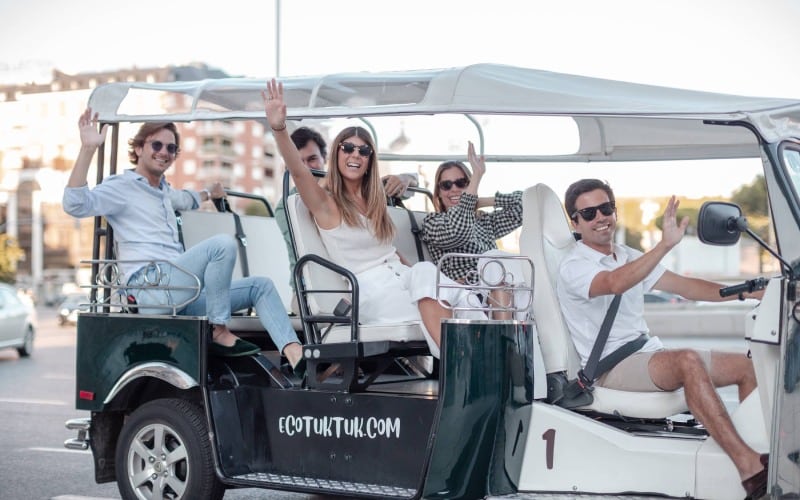 Tuk Tuk tours in Madrid