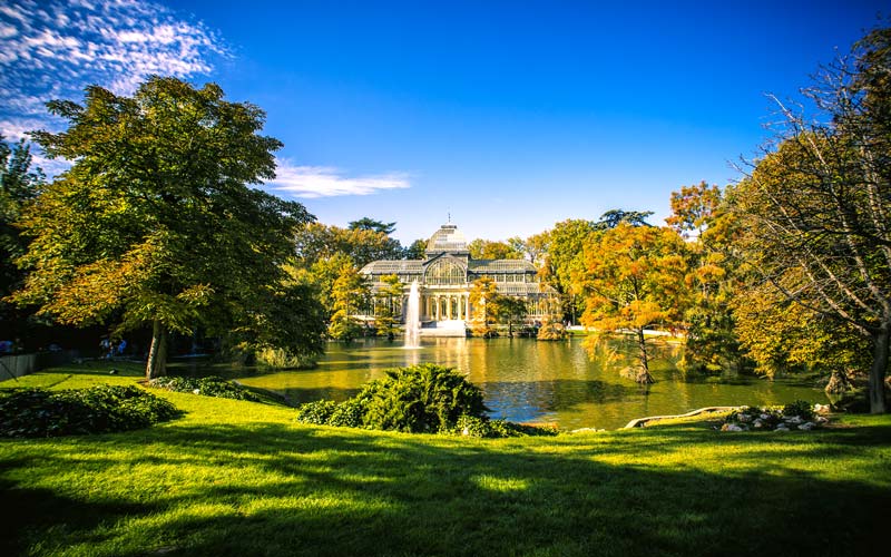 Palacio de Cristal in the Buen Retiro Park