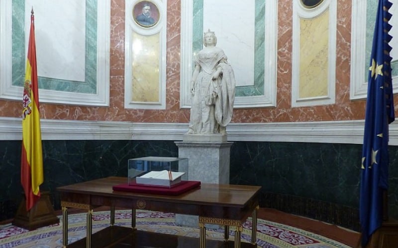 The Congreso de los Diputados hides a secret passage