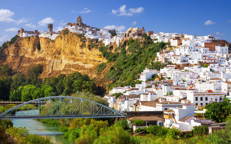 Panoramic view of Arcos de la Frontera