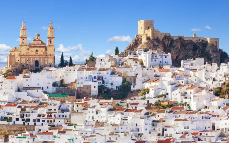 Olvera, a beautiful white village of Cádiz