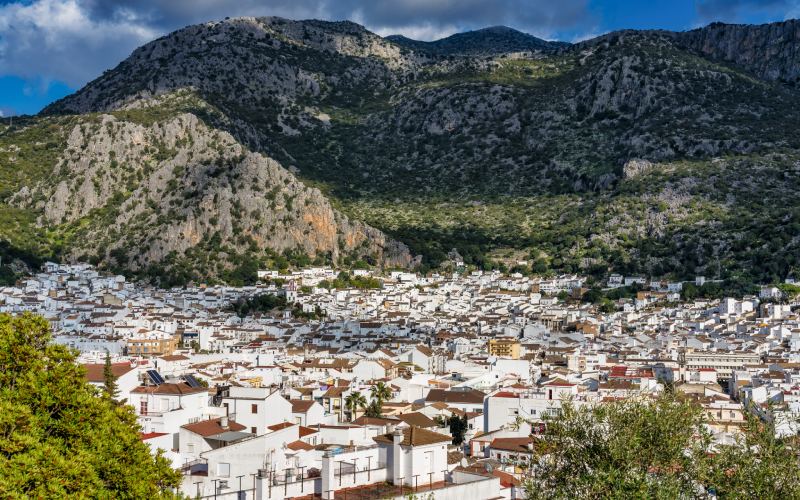 View of Ubrique from above