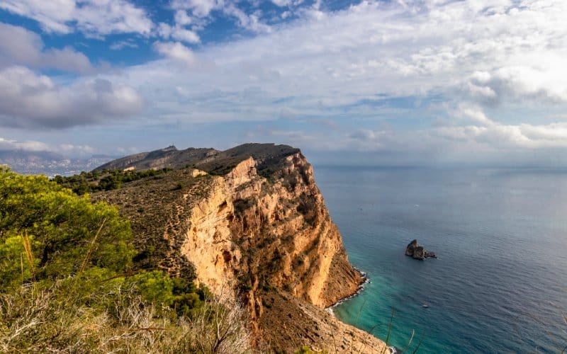 The natural park of Serra Gelada