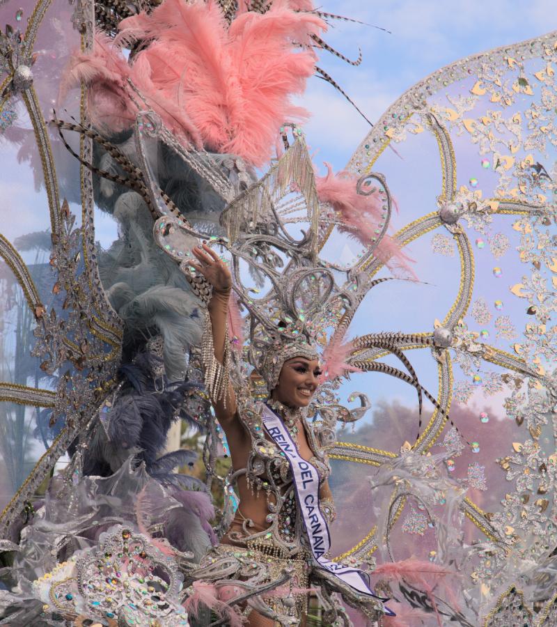 The 2022 Queen of the Carnival of Las Palmas de Gran Canaria