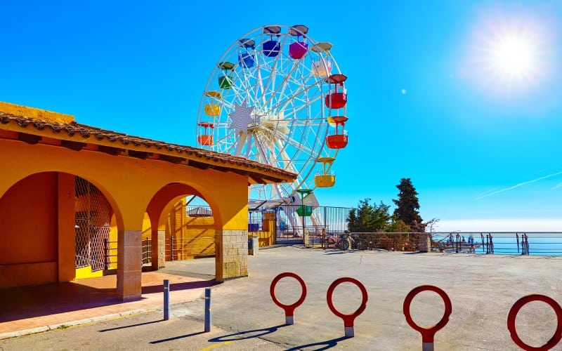 Entrance to the Tibidabo Amusement Park