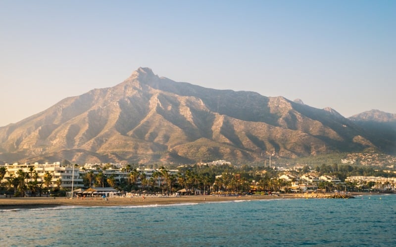 La Concha Mountain near Marbella
