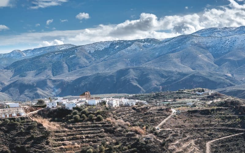 The mountains of Las Alpujarras