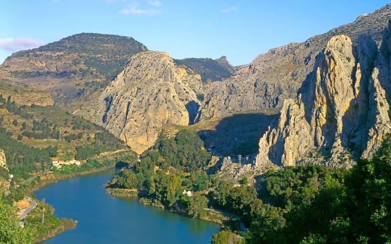 The beautiful mountainous enclave of El Chorro