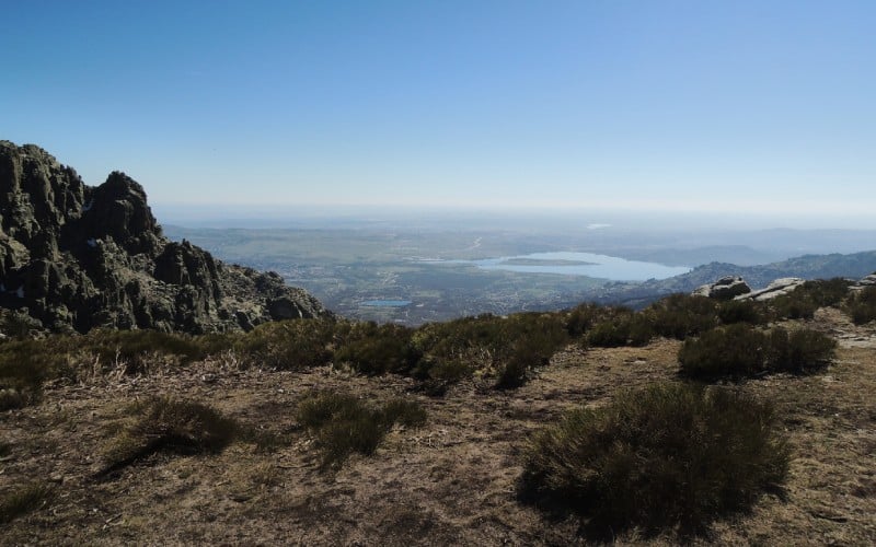 Beautiful views from the route of Cuerda Larga