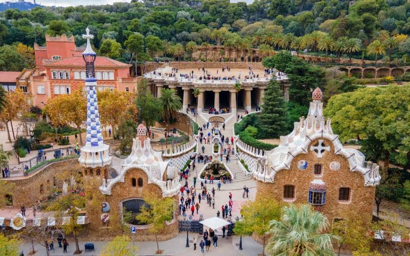 Entrance to Park Güell