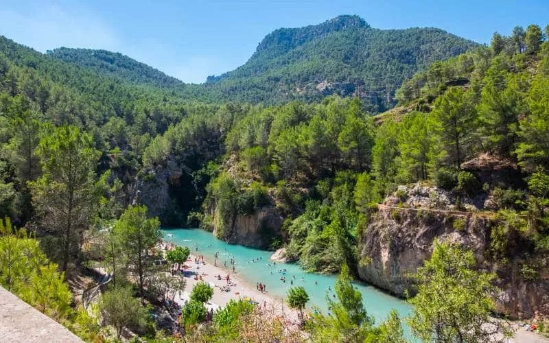 Montanejos in the Valencian Community