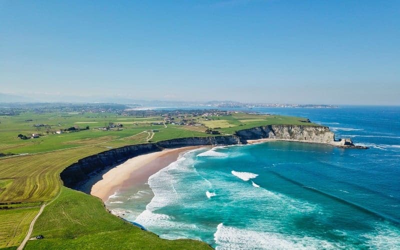 Langre Beach in Spain