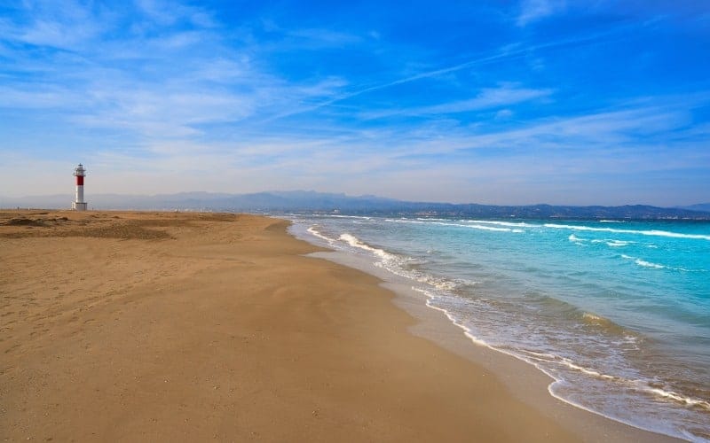Punta del Fangar Beach
