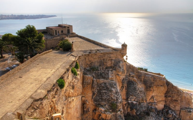 Viewpoint of Santa Bárbara Castle