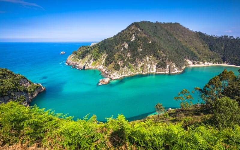 The coast of Cantabria