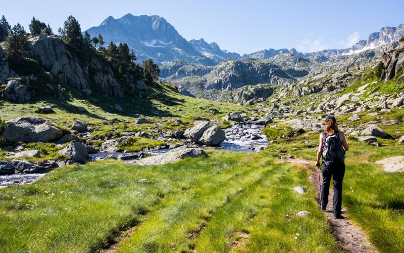Aigüestortes i Estany de Sant Maurici National Park, in the Pyrenees