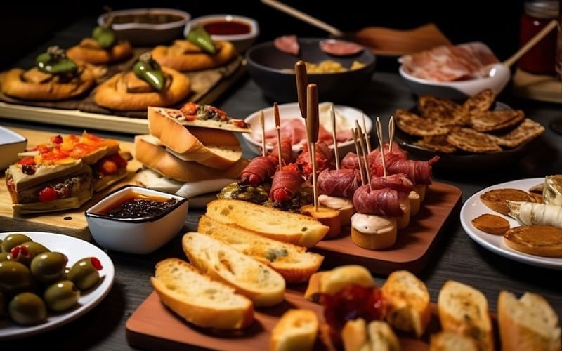 Eating typical Spanish tapas is one of the best things to do in Spain