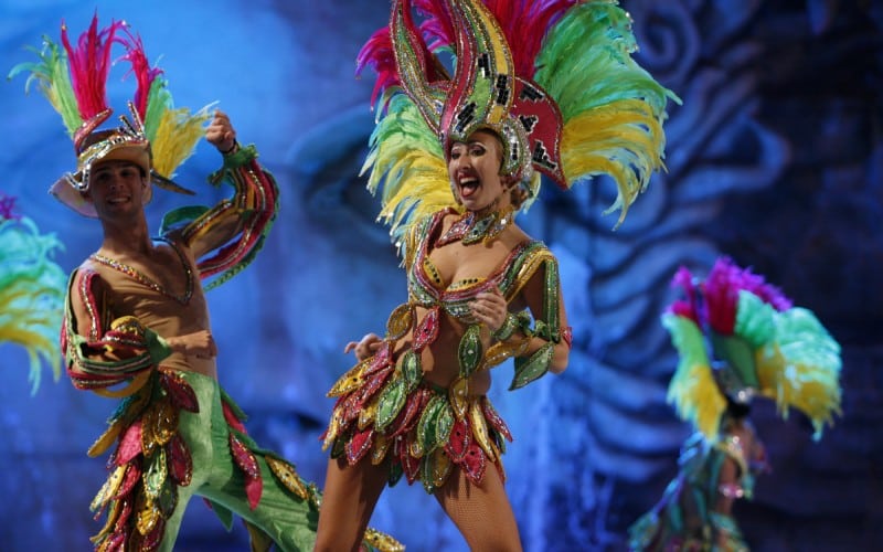 Carnival celebration in Las Palmas, Canary Islands