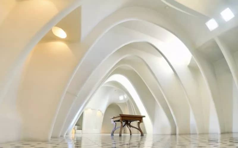 The attic of Casa Batlló