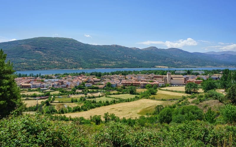 Lozoya and La Pinilla reservoir