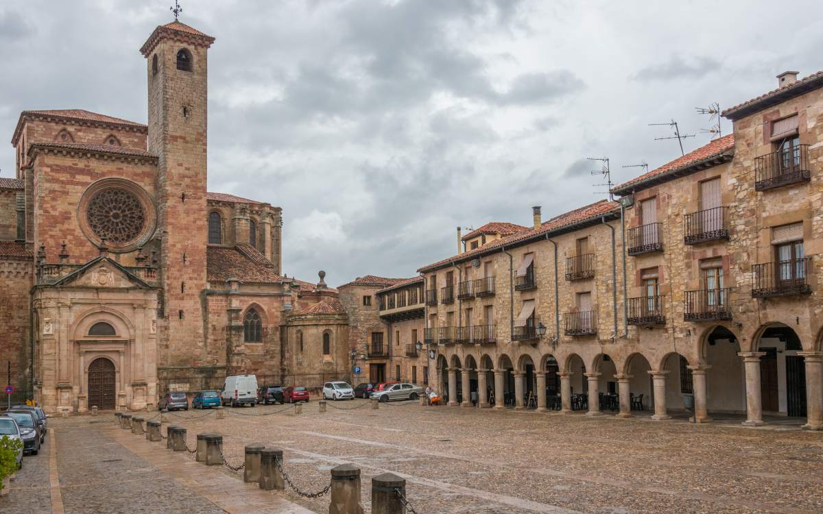Plaza Mayor of  Sigüenza, Guadalajara.