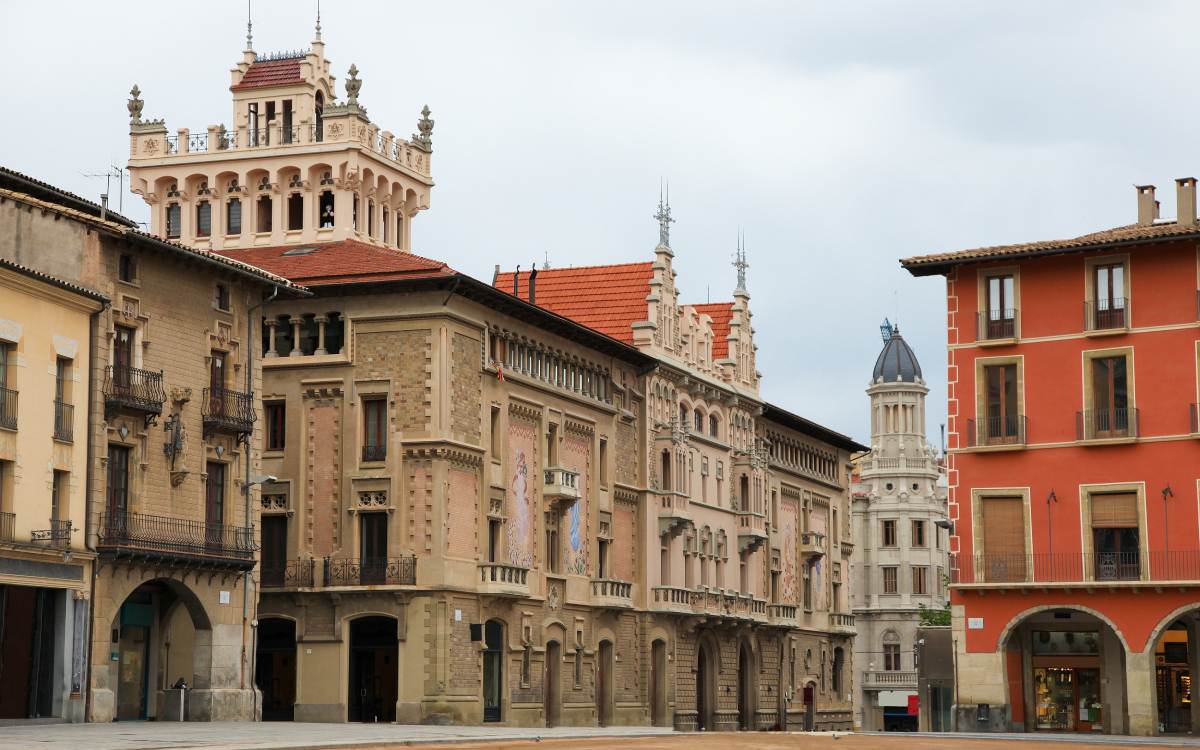 Plaza Mayor of Vic, Barcelona.