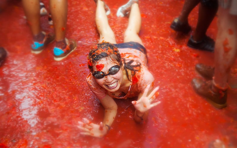La Tomatina.