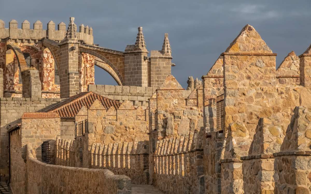 Walls of Ávila.