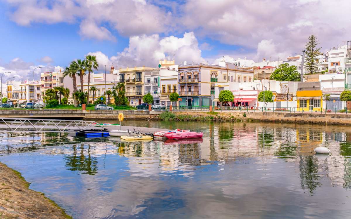 The town of Ayamonte.