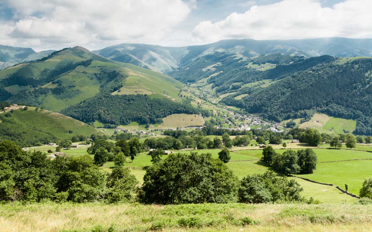 Pas valley, Cantabria.